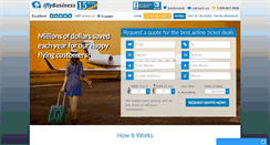 Desktop Screenshot of iflybusiness.com